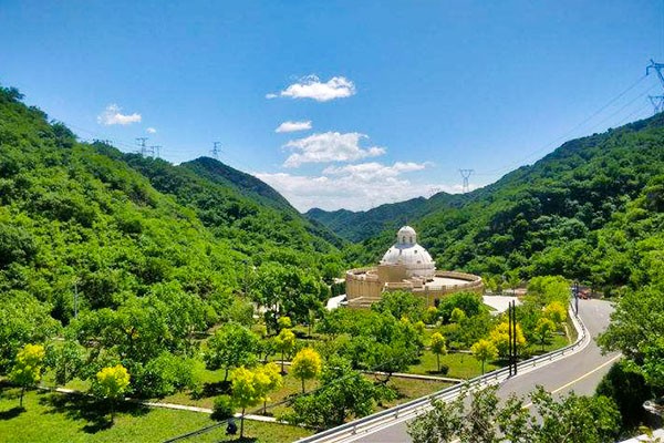 九公山陵园园区周边环境山青水秀,福佑子孙!